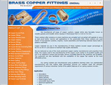 Tablet Screenshot of copper-pressed-parts.brass-copper-fittings.com