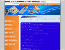 Tablet Screenshot of brass-wires-rods-alloys.brass-copper-fittings.com