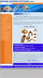 Mobile Screenshot of copper-fittings.brass-copper-fittings.com