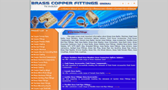 Desktop Screenshot of brass-hose-fittings.brass-copper-fittings.com
