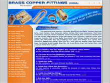 Tablet Screenshot of brass-hose-fittings.brass-copper-fittings.com