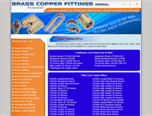 Tablet Screenshot of copper-casting-alloys.brass-copper-fittings.com