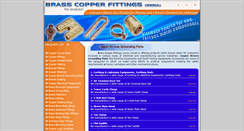 Desktop Screenshot of copper-bronze-grounding-parts.brass-copper-fittings.com